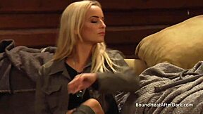 hey, wanna watch this big ass lesbian slave get groped and fingered by her dom mistress?