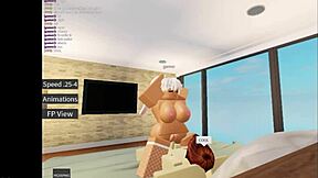 Oh My God, Fucking The Bunny In Roblox With Huge Tits Bouncing Everywhere!