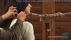 hey, wanna watch this big ass lesbian slave get groped and fingered by her dom mistress?