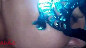 Greedy mature woman in submissive scene