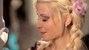 Fellucia gives the perfect blowjob with swallow and facial