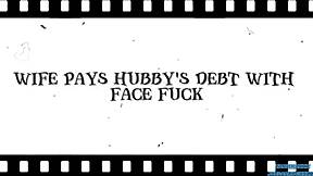 Amateur milf TabithaXXX receives cum on tits in facial compilation