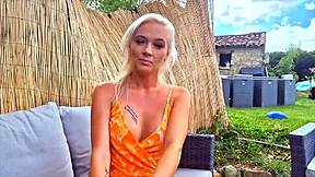 Blonde amateur wants doggystyle fuck