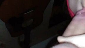 Hey, watch my blindfolded girlfriend suck my old friend's cock without knowing it's filmed.