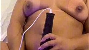 She Saw Me with Vibrator and Fucked Me Bent Over