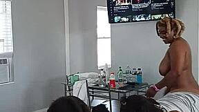 Two Baddies Give Head After Orgy Session