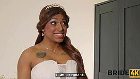 Bride4K: Best Man Fucks Bride In Heels And Stockings!