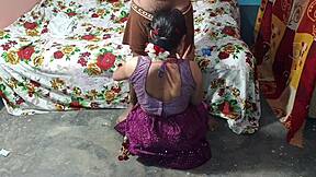 i licked her tight ass and fucked her first time in the village