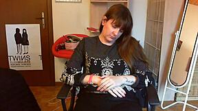 Bathroom Floor Blues With Big Pee