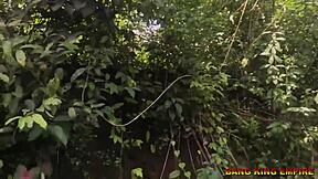 Sex Addicted Wife - I Want You To Fuck Me Anywhere On The Stream Path - Village Hardcore Sex