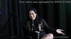 Best moments of pri melancia in preliminares podcast with bia hot