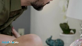 Hey, big-titted brunette, wanna offer that trimmed pussy for a hard pounding?