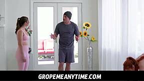 Teens Grope Nathan Bronson In Yoga!