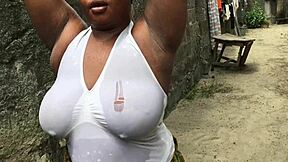 real outdoor naija homemade porn in lingerie