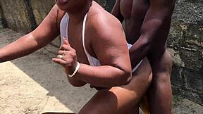 real outdoor naija homemade porn in lingerie