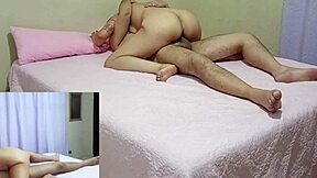 Couple fucks intensely