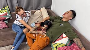 Young Colombian Fucked By Bisexual Friends