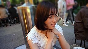 Cute Asian Announcer Sucks Cock In POV, Then Gets Fucked Doggy And Missionary