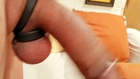 Skinny Amateur Uses Cock Ring For Solo Masturbation With Dirty Talk