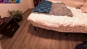 The stepmom gets used by her stepson's monster cock before his girlfriend arrives.