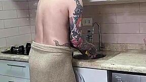 After Work, I Had the Transsexual Crossdresser Eat Me All Over the House