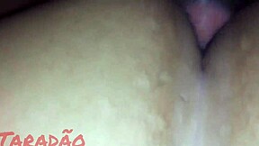 Taking milk from dick in submissive humiliation