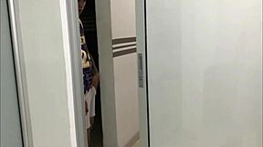 i find my stepsister exercising and can't resist touching her big tits 😏 full story