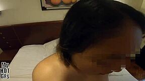 Latina gordibuena with big natural tits fucks in POV until getting creampie.