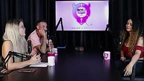 Brazilian Beauty Explores Swingers Life In Sheer Red