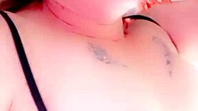 babyooweee says, 'check this slutty black babe with her lover's cock'