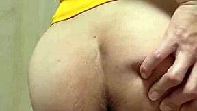 What's hiding under Chiso Moso's maid bra with pierced nipples and huge ass?