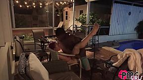 Petite Viper Vixen Takes Jamie Knox BBC in Wild Interracial Face Slam