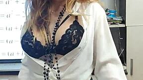 Yo, I just fucked the teacher and finished on her glasses!