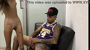 i find my stepsister exercising and can't resist touching her big tits 😏 full story