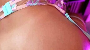 Submissive slut films her first porn movie twerking hard. Interracial couple screams in homemade fun.