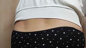 What's hiding under Chiso Moso's maid bra with pierced nipples and huge ass?