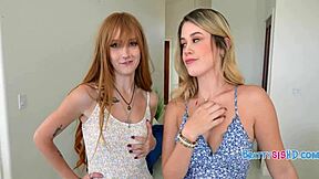 ready to spank that step sis hard and drill her tight?