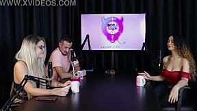 Brazilian Beauty Explores Swingers Life In Sheer Red