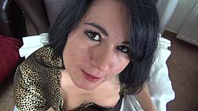 The perverted stepbrother turns into a psycho quickie master