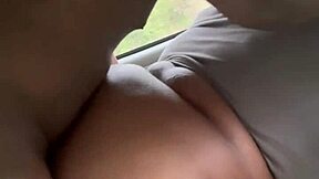 neighbor almost caught us fucking in the car backseat