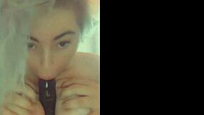 Dildo Titjob Compilation With Brunette Alternative Solo Blowjob