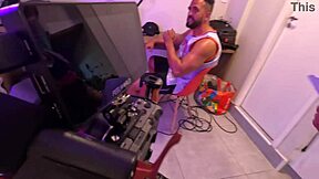 She says how good it feels while riding my small dick!