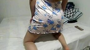 horny latina milf begs stepson for sex in bed