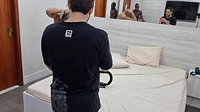 i fucked anny lopes quickie behind scenes, she cum in mouth from monster cock