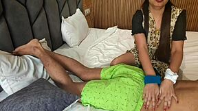 stepdad tricks stepdaughter into oily massage for sneaky sex, it's so wrong