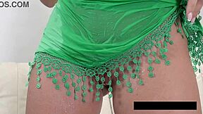 Explosive Piss Streams With Close Up Tits Heels Latina Tattoo Toys Pussy Fingering Masturbation