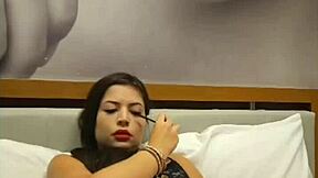 pamela pantera cums on erotic hydromassage chair with anal plug