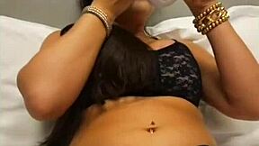 pamela pantera cums on erotic hydromassage chair with anal plug