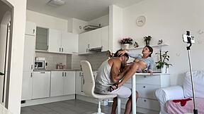 Latina Curvy Doggy Hardcore Fuck