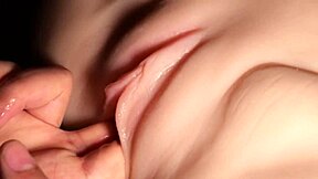 Hey, wanna see me practice fingering on this hairless doll?